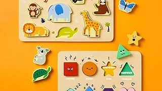 Best 5 Animal Wooden Puzzle