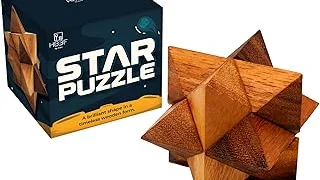 Best Selling 5 Brain Teaser Wooden Puzzles