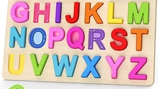 Top Rated 5 Alphabet Wood Puzzle